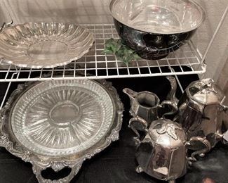 Silver plate items
