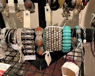 Bracelets; gold baby ring