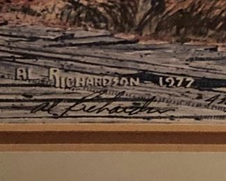 Signed by Al Richardson