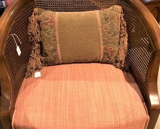 One of two matching chairs