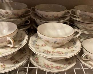 Theodore Haviland cups and saucers