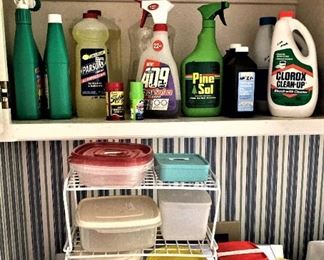 Cleaning supplies