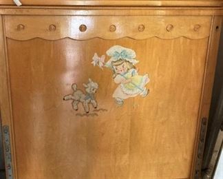 Vintage baby bed