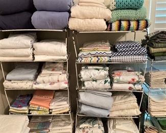 Lots of linens