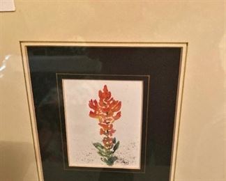 Indian paint brush art