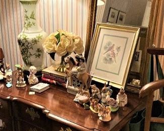 Four-drawer side table