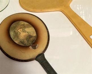 Vintage Bakelite mirror