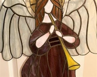 Stain glass angel