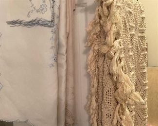 Table and bed coverings