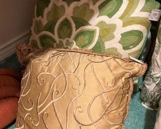 .  .  .  .  and more pillows