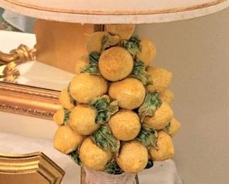 Lemon lamp