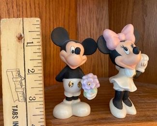 Lenox Mickey and Minnie Salt and Pepper $20.00
