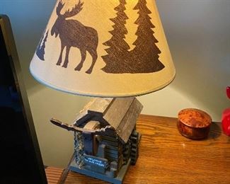 Moose Lamp $18.00 (there are two of these great lamps)