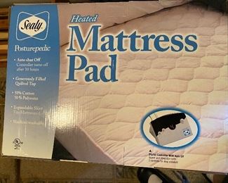 Sealy Queen heated mattress pad $25.00