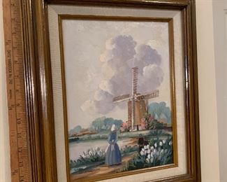 Windmill Painting $18.00