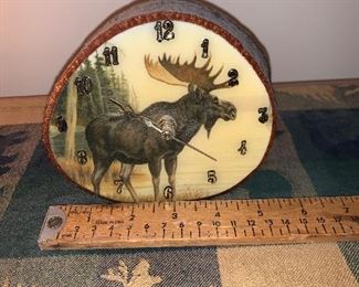 Moose Clock $5.00