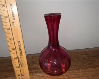 Cranberry Vase $10.00