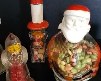Santa Claus Candy Containers
