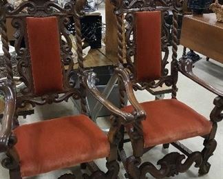 Massive Ornate Chairs
