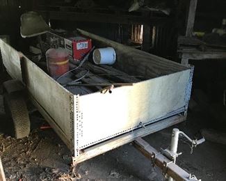 Large cart - Back area - Ask for assistance if interested.