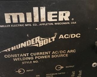Miller Stick welder