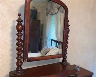 Antique Mirror on Frame...Dresser Topper :) 