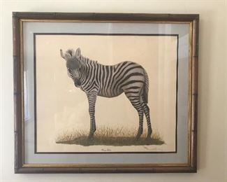 Signed Farnsworth Zebra