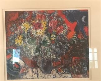 Very Important limited edition Chagall print