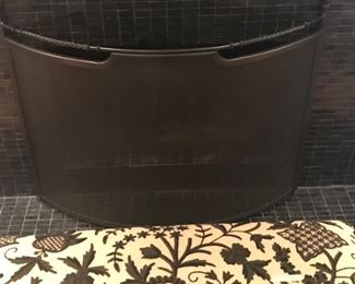 Custom fireplace screen 