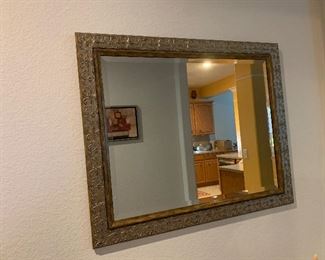 $195 ~ large beveled mirror 