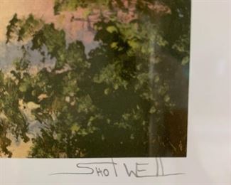 Eiffel Way lithograph by Shotwell 