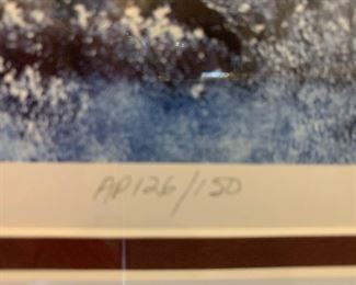 Wooster Scott art Central Park Contrast Lithograph