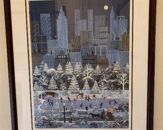 Central Park painting 