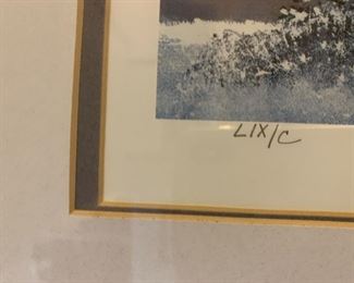 A Different Place Entirely lithograph by Wooster Scott