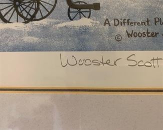 A Different Place Entirely lithograph by Wooster Scott