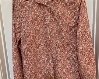 Lands End button-down shirt Size 8