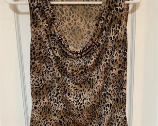 Animal print shell Calvin Klein Medium