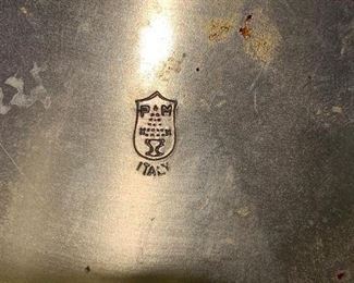 Bread basket silver plate P&M