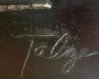 Talga Clock - Original & Signed - Battery operated.