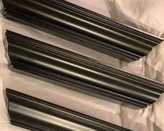 Black Shelving (picture ledgers)