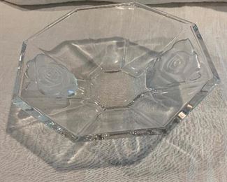 Crystal bowl 9.5 inches