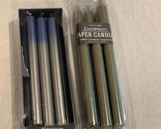 Taper candles (opened)