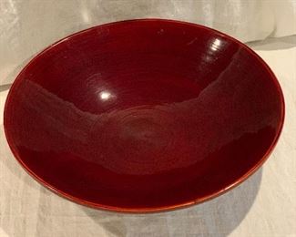 Red bowl 
