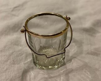 Small ice bucket gold plated