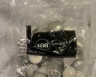 Tea lights (opened bag)
