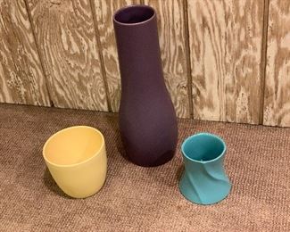Assorted vases