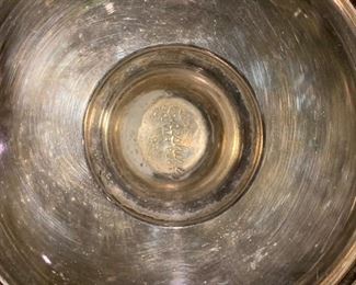 Silver plated candy dish Cheshire