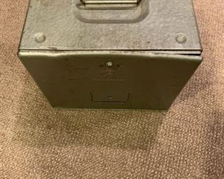 Reel to Reel film storage case metal