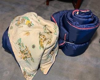 Vintage Boy Scout Sleeping Bags