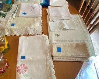 Vintage linens
